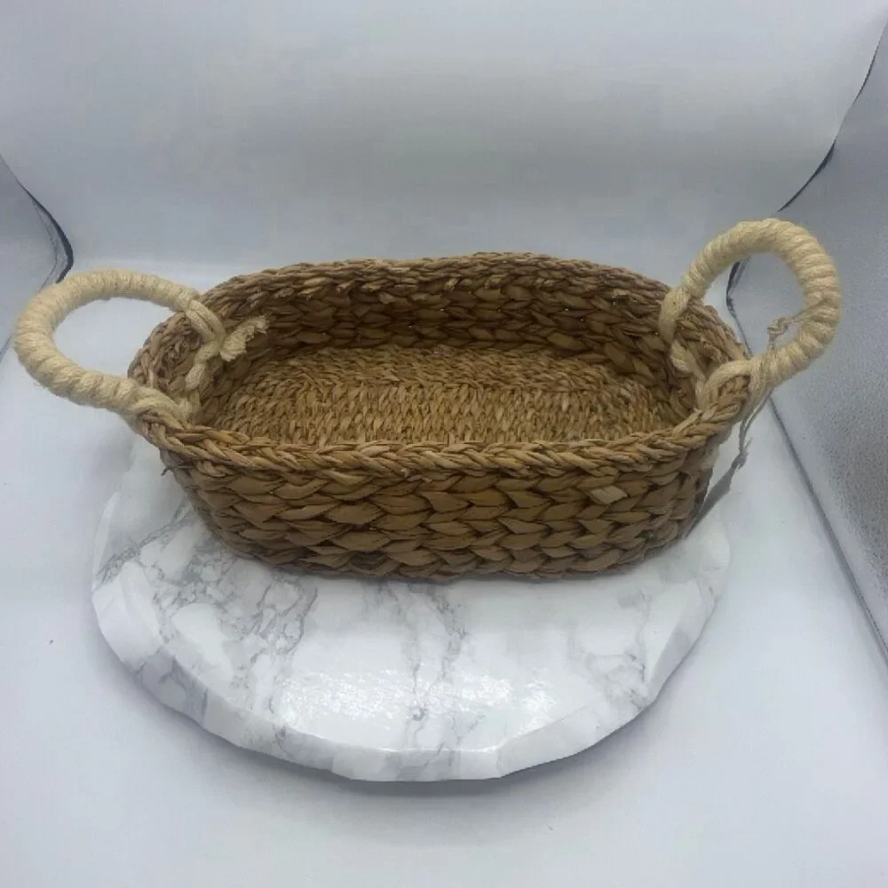 KORISSA Savar Oval Bread Basket-NWT